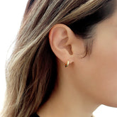 14K Gold Earrings Bold Hoops Small Bold Hoops BlackSugar. Best Online Jewelry  Shop Earrings, Necklaces West Los Angeles